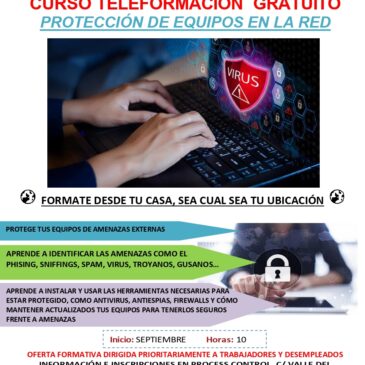 PROTECCIÓN DE EQUIPOS EN LA RED – CURSO GRATUITO