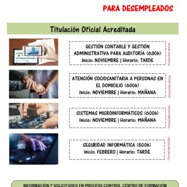 CATÁLOGO CURSOS GRATUITOS PRESENCIALES